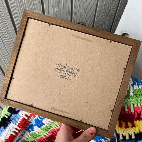 Dare to Be Different Penguin Framed Fabric Art Decor Print - 11×9 - Picture 3 of 11